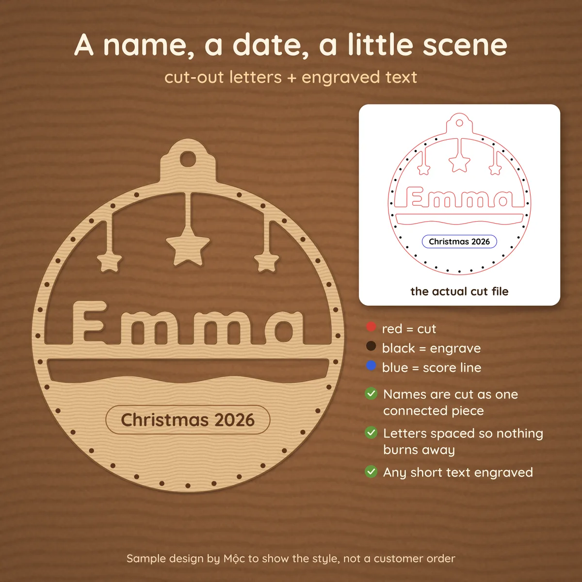 Custom laser cut file from your photo or idea, picture 5